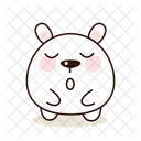 Sonoliento Kawaii Lindo Icono