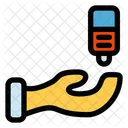 Sugar Blood Level Glucose Meter Icon