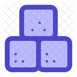 Sugar Cube  Icon