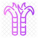 Sugarcane Nature Plant Icon
