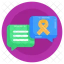 Discussion Messaging Suicide Prevention Chat Icône