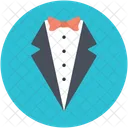 Suit Tie Blazer Icon