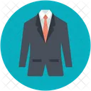 Suit Blazer Professional Icon