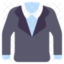 Suit Coat Man Icon