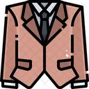 Suit Waistcoat Professional Wear Icon