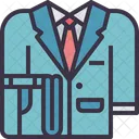 Suit Formal Groom Clothing Costume Icon