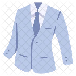 Suit and necktie  Icon