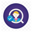 Suitable Candidate Varified Candidate User Icon