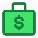 Finance Suitcase Money Icon
