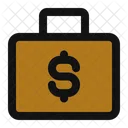 Finance Suitcase Money Icon