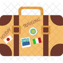 Suitcase Travel Vacation Icon