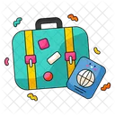 Bag Luggage Backpack Icon