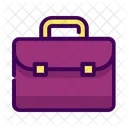 Business Suitcase Bag Icon