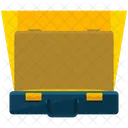 Suitcase Gold Icon