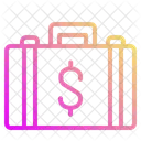 Suitcase Bag Money Icon