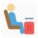 Suitcase Travel Seat Icon