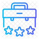 Suitcase Rating Briefcase Icon
