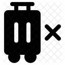 Suitcase delete  Icon