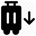Suitcase down  Icon