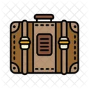 Antique Suitcase Vintage Icon