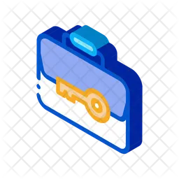 Suitcase Key  Icon
