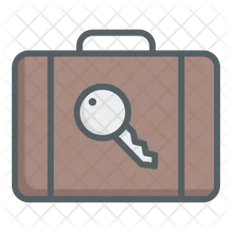 Suitcase Key  Icon