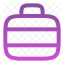 Suitcase Lines Icon