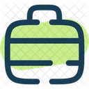 Suitcase Lines Icon