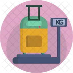 Suitcase Scale  Icon