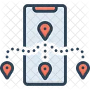 Suivi Application Mobile Icône
