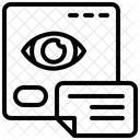 Suivi de l'oeil  Icône