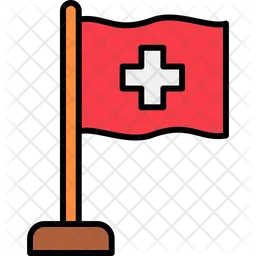 Suiza Flag Icono