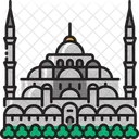 Moschea Del Sultano Ahmed Moschea Storica Punto Di Riferimento Turco Icon