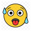 Sultry Hot Emoticon Icon