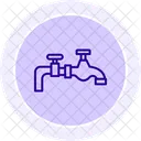Agua Suministro Riego Icono