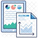 Descriptive Web Report Statistical Inference Data Analysis Icon