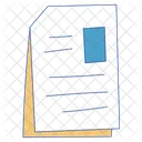 Summary Note Note Paper Icon