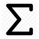 Summation Symbol Math Icon