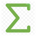 Summation Symbol Math Icon