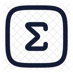 Summation-square  Icon