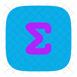 Summation-square  Icon