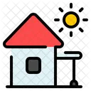 Summer Summer Time Home Icon