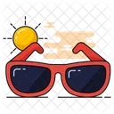 Summer Sun Glasses Eyeglasses Icon