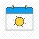 Summer Vacation Nature Icon