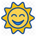 Sun Summer Sunrise Sunny Weather Day Icon