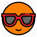 Summer Sun Sunglasses Icon