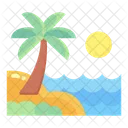 Summer Beach  Icon