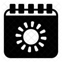 Summer calendar  Icon