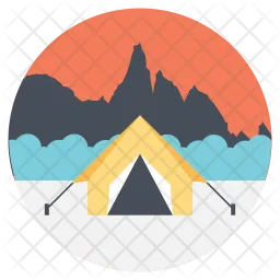 Summer Camping  Icon