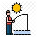 Fishing Fishing Rod Fisherman Icon